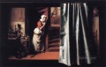 Eavesdropper with a Scolding Woman Baroque Nicolaes Maes